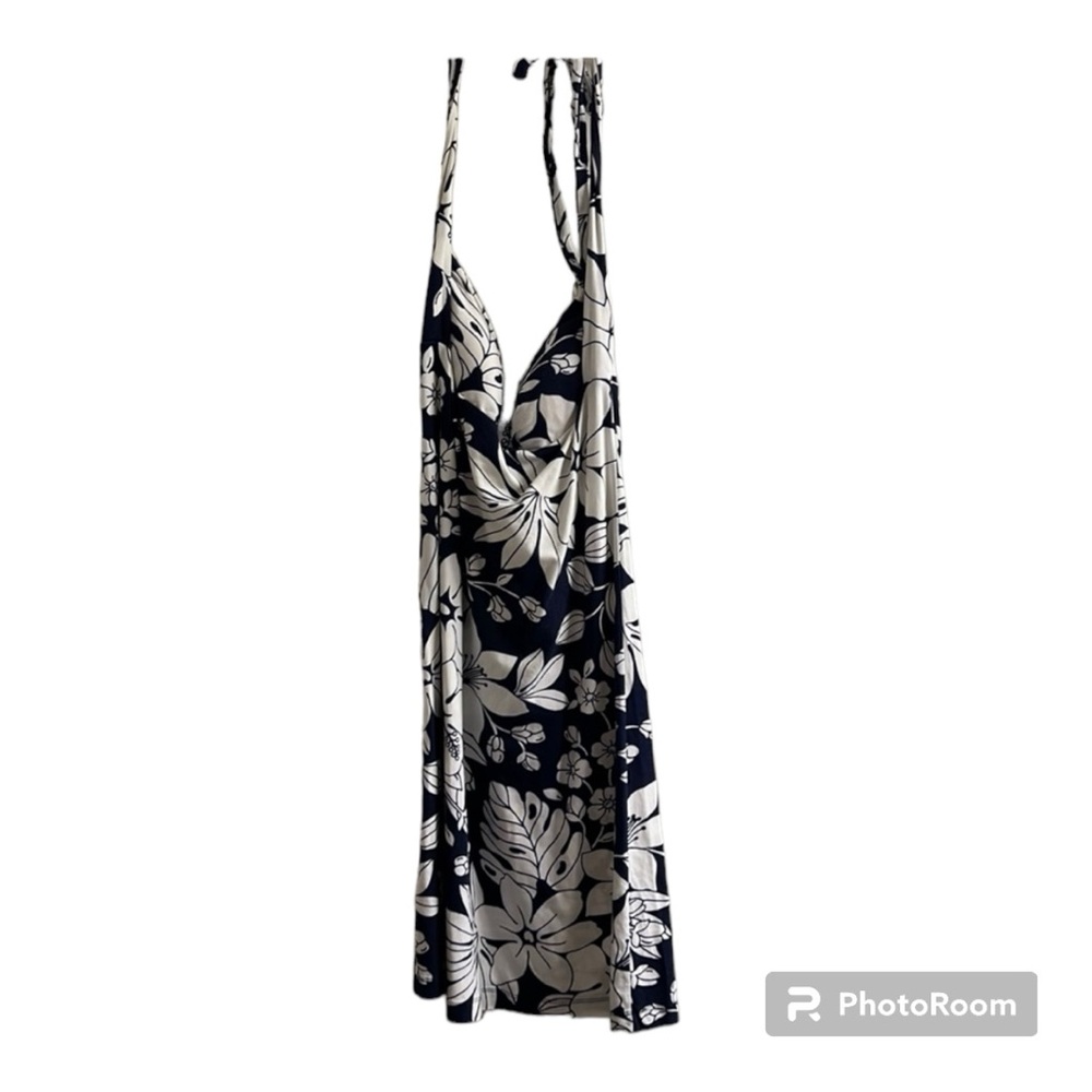 Tommy Bahama blue floral dress